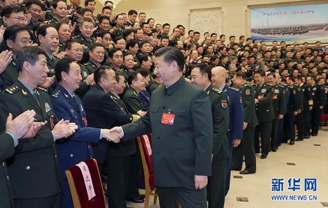 習近平出席軍隊領導干部會議并發表重要講話
